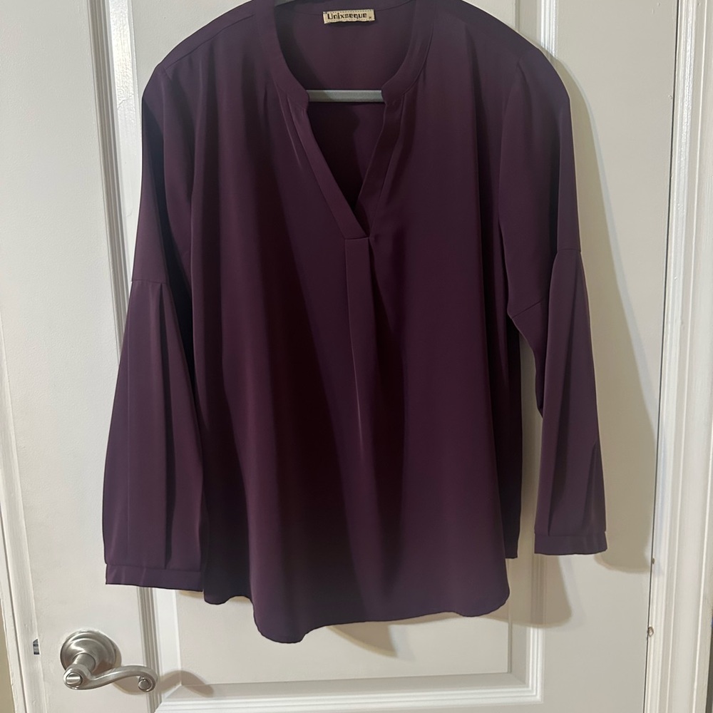 Lush Women's Purple Blouse